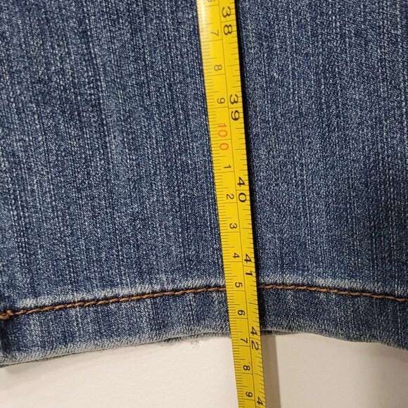 Thyme Maternity Women's Blue Cotton Blend Belly Pregnancy Stretch Jeans Sz Small - Picture 8 of 12